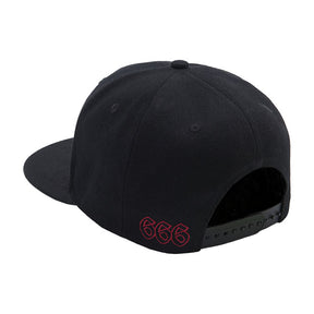 West Coast Choppers "Og Classic" Snapback - Black & Red Caps West Coast Choppers