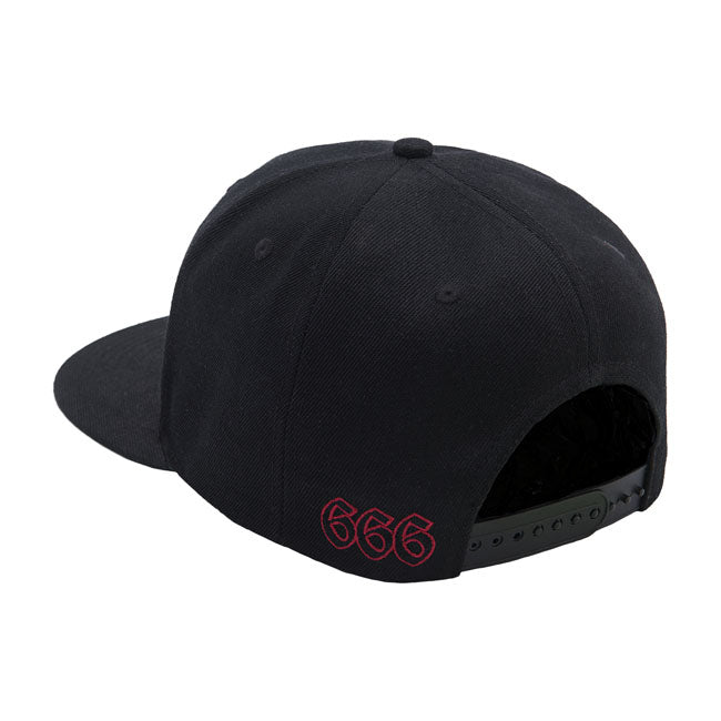West Coast Choppers "Og Classic" Snapback - Black & Red Caps West Coast Choppers