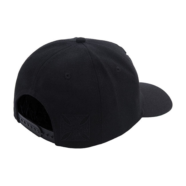 West Coast Choppers "Og Classic" Baseball Cap - Black & Black Baseball Cap West Coast Choppers