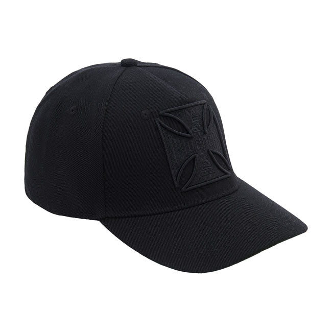West Coast Choppers "Og Classic" Baseball Cap - Black & Black Baseball Cap West Coast Choppers
