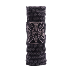 West Coast Choppers "Cross" Tunnel - Black Neck Tube West Coast Choppers