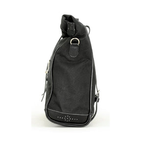 Longride, ''Old Chopper'' Waxed Cotton Saddlebag. Black Touring Luggage Longride