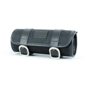 Longride, Classic Tool Roll Waxed Cotton. Black Toolrolls Longride