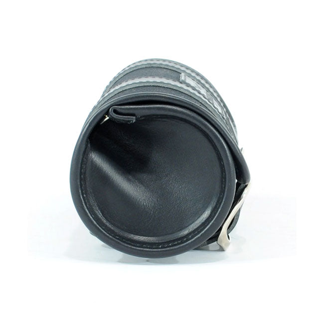 Longride, Classic Tool Roll Waxed Cotton. Black Toolrolls Longride