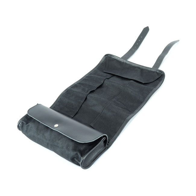 Longride, Toolbag Waxed Cotton. Black Toolrolls Longride