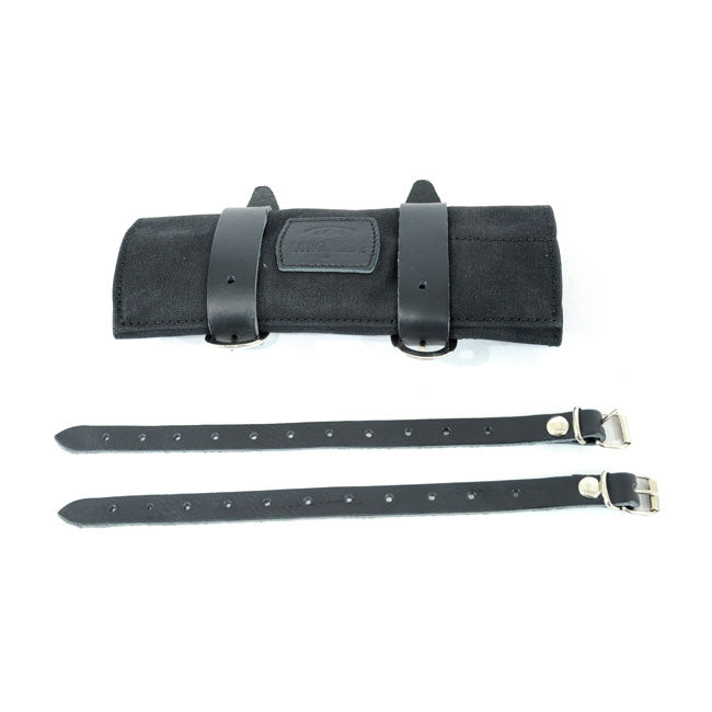 Longride, Toolroll Waxed Cotton. Black Toolrolls Longride