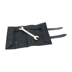 Longride, Toolroll Waxed Cotton. Black Toolrolls Longride