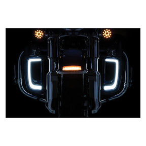 Kuryakyn, Tracer LED lighting for fairing lower grill chrome SADDLEBAGS TRIMS Kuryakyn