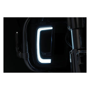 Kuryakyn, Tracer LED lighting for fairing lower grill chrome SADDLEBAGS TRIMS Kuryakyn