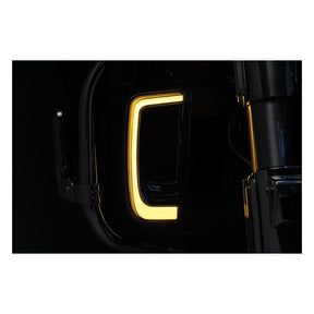 Kuryakyn, Tracer LED lighting for fairing lower grill chrome SADDLEBAGS TRIMS Kuryakyn
