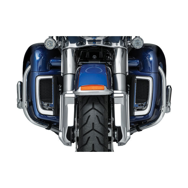 Kuryakyn, Tracer LED lighting for fairing lower grill chrome SADDLEBAGS TRIMS Kuryakyn