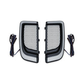Kuryakyn, Tracer LED lighting for fairing lower grill black SADDLEBAGS TRIMS Kuryakyn