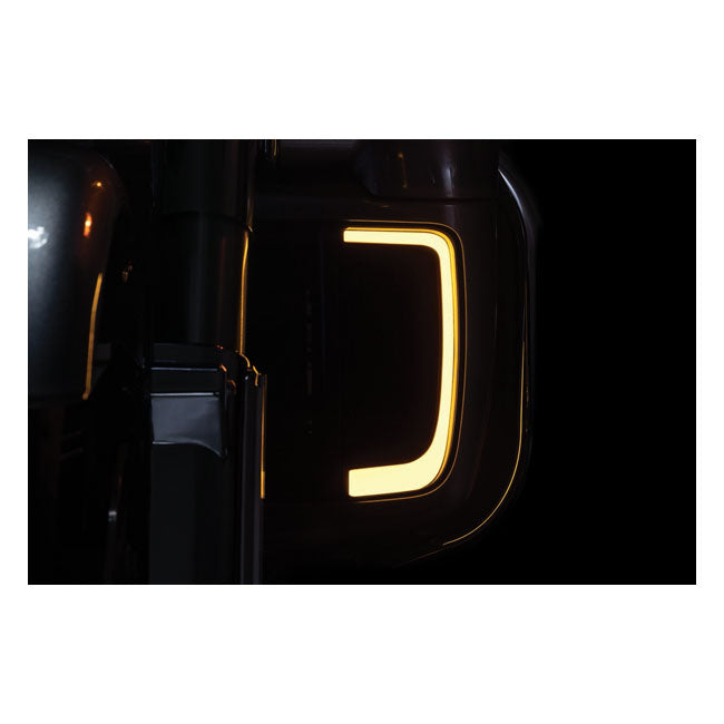 Kuryakyn, Tracer LED lighting for fairing lower grill black SADDLEBAGS TRIMS Kuryakyn