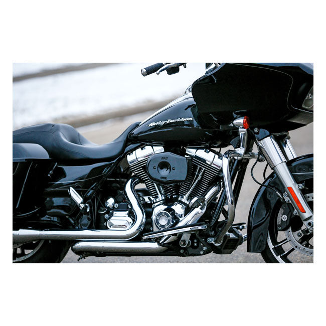 S&S, Stealth Tribute air cleaner kit. Black Air Cleaner S&S