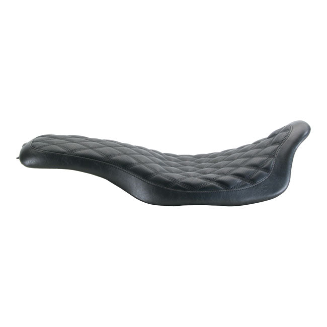 Roland Sands Design, 2-up Flatout seat. Boss Black SEATS Roland Sands Design