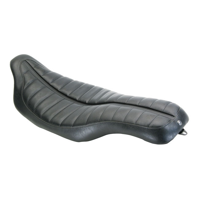 Roland Sands Design, 2-up Flatout seat. Enzo Black SEATS Roland Sands Design