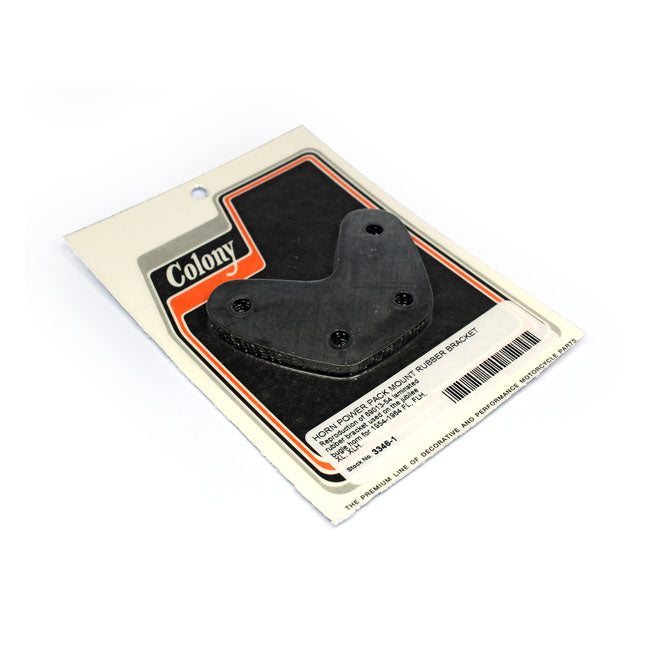 Colony, horn power pack rubber mount bracket Colony