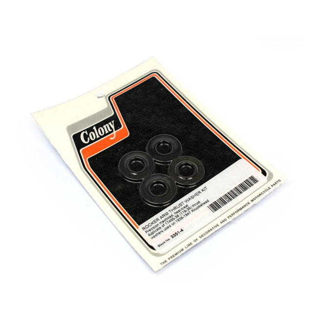 Colony, Knucklehead rocker arm thrust washer set (4) Colony