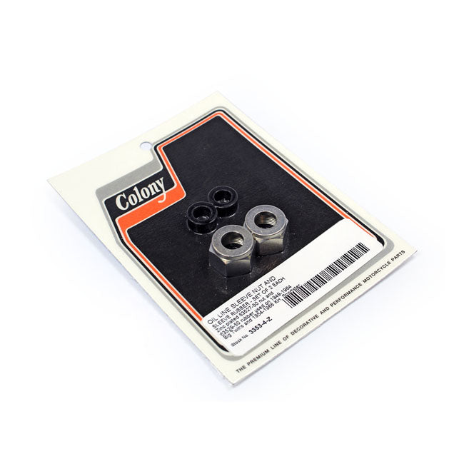 Colony, oil line sleeve and nut kit Colony
