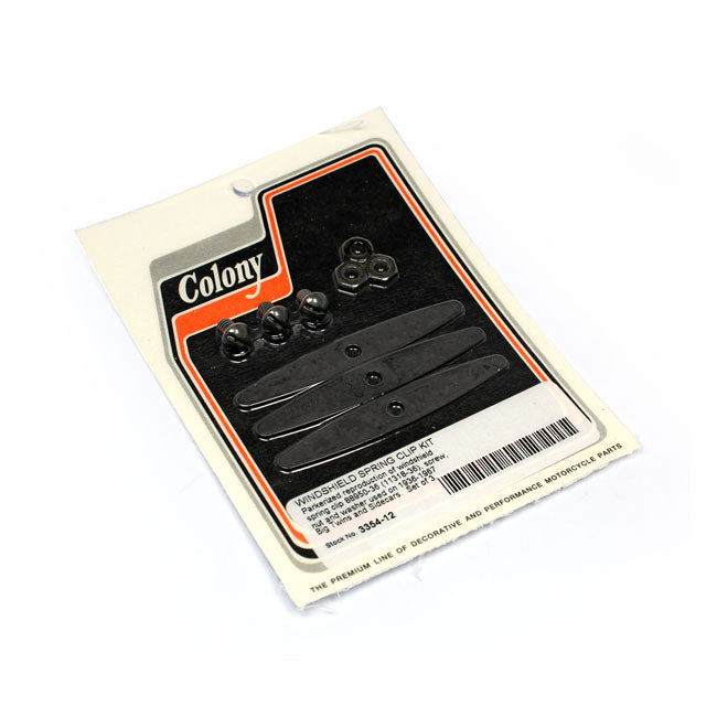 Colony, windshield spring clip kit Colony