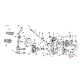 Screw, Countersunk Head. Bumper Plate Kickstarter Transmission Parts Mcs