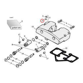 Washer, Black Rocker Covers Gaskets And Seals Mcs