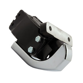 BDL, billet engine stabilizer for Dyna. Chrome MOTOR MOUNTS Belt Drives Ltd.