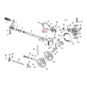 Shifter Pawl, Right. Without Spring Transmission Top Cover Parts Mcs