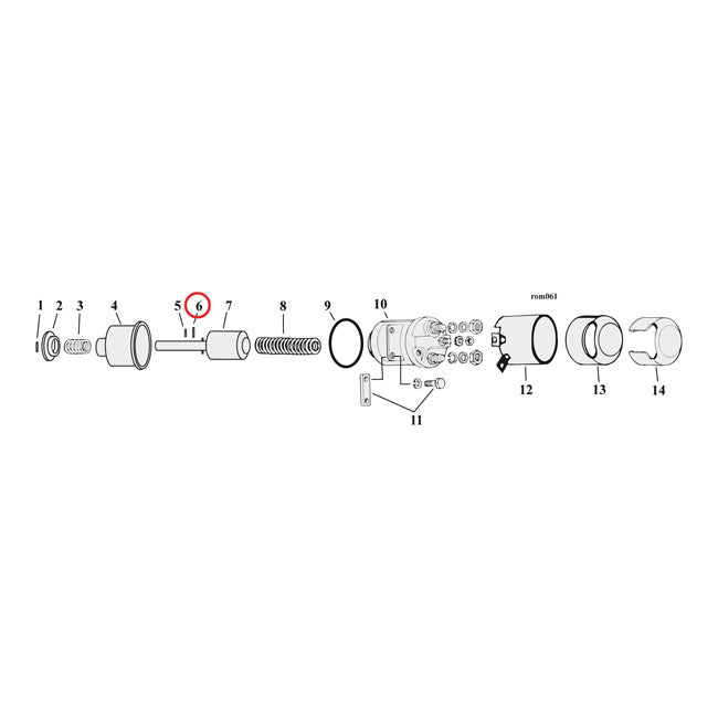 Roll Pin, Solenoid/Mainshaft Roll Pins Mcs