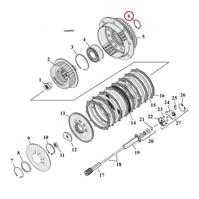 Retaining Ring, Clutch Bearing Retaining Rings Mcs