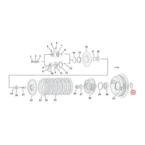 Retaining Ring, Clutch Bearing Retaining Rings Mcs