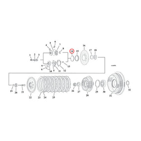 Retaining Ring, Clutch Retaining Rings Mcs