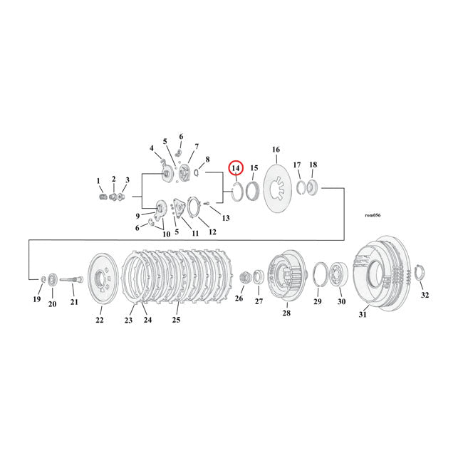 Retaining Ring, Clutch Retaining Rings Mcs