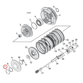 Retaining Ring, Clutch Retaining Rings Mcs