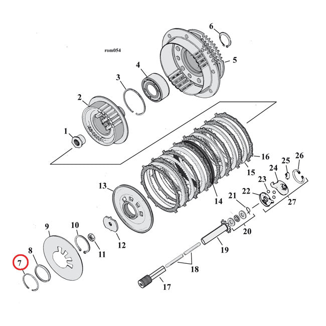 Retaining Ring, Clutch Retaining Rings Mcs
