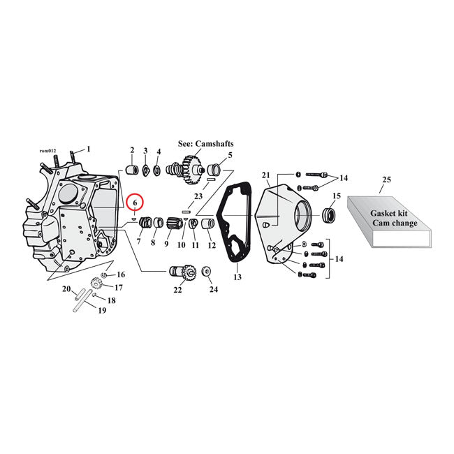 Woodruff Key, T Key Oil Pump Parts Mcs