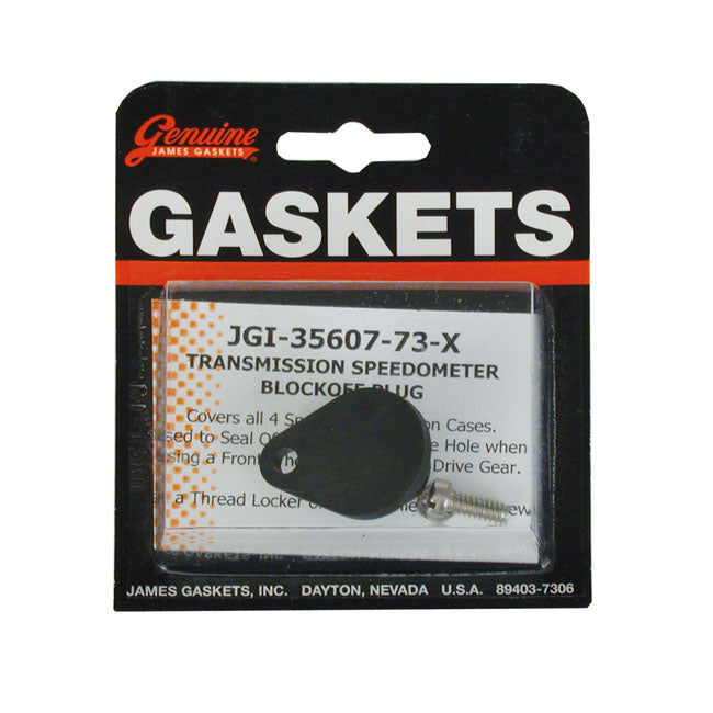 James, speedo drive block-off plug & bolt kit SPEEDOMETER BLOCK OFF PLUGS James Gaskets
