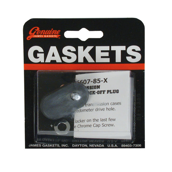 James, speedo drive block-off plug & bolt kit SPEEDOMETER BLOCK OFF PLUGS James Gaskets