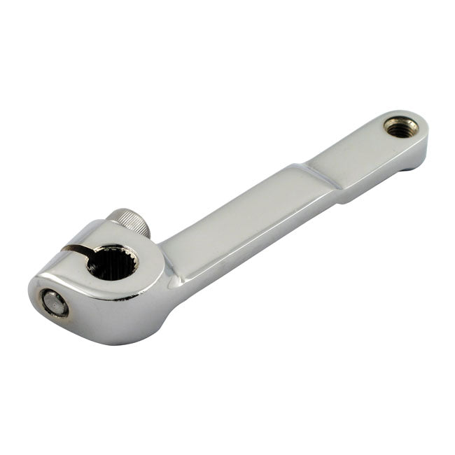 Shifter Arm, On Transmission. Chrome