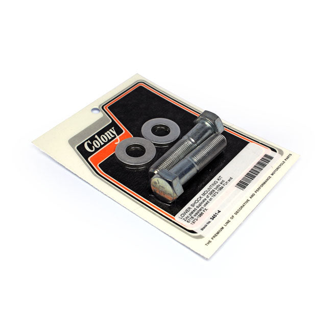 Colony, lower shock mount kit. Zinc Colony