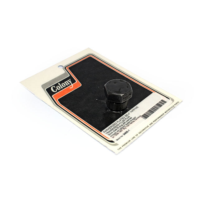 Colony, oversize self tapping transmission filler plug Colony