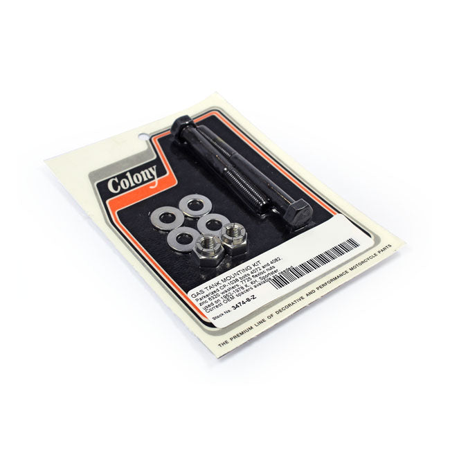 Colony, gas tank mount kit black GASTANK MOUNT KITS Colony