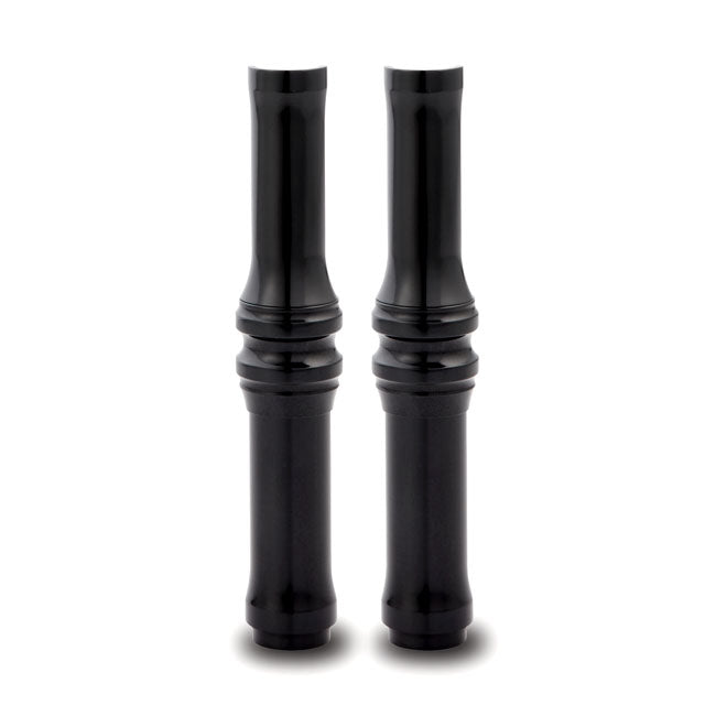 Arlen Ness 10-Gauge® Pushrod Tube Covers, All Black - 99-17 Twin Cam Pushrod Covers Arlen Ness