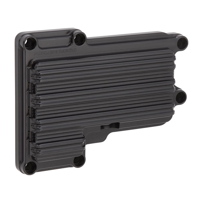 Arlen Ness 10-Gauge® Transmission Top Covers, All Black - Twin Cam Transmission Top Covers Arlen Ness