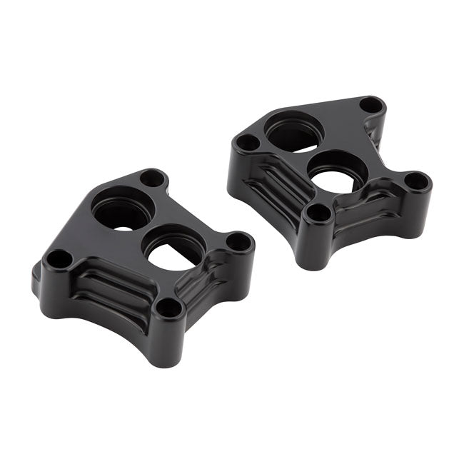 Arlen Ness 10-Gauge® Lifter Blocks, All Black - 99-17 Twin Cam Tappet Block Covers Arlen Ness