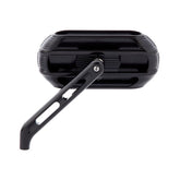 Left Sidekick Forged Mirror, Black Mirrors Arlen Ness