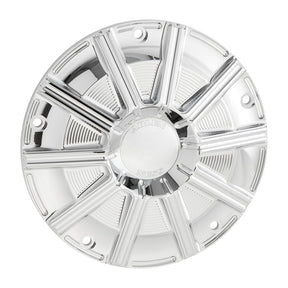 Arlen Ness 10-Gauge® Derby Cover, Chrome - Touring Derby Cover Arlen Ness