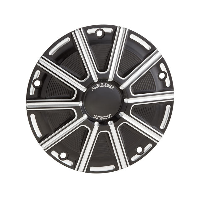Arlen Ness 10-Gauge® Derby Cover, Black Derby Cover Arlen Ness