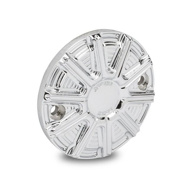 Arlen Ness 10-Gauge® Point Cover, Chrome - 17-23 Milwaukee 8 Point Covers Arlen Ness