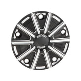 Arlen Ness 10-Gauge® Point Cover, Black - 99-17 Twin Cam Point Covers Arlen Ness